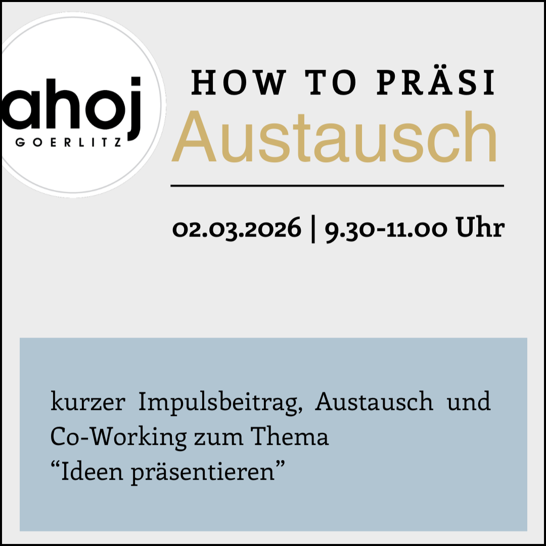 Coworking und Austausch im ahoj