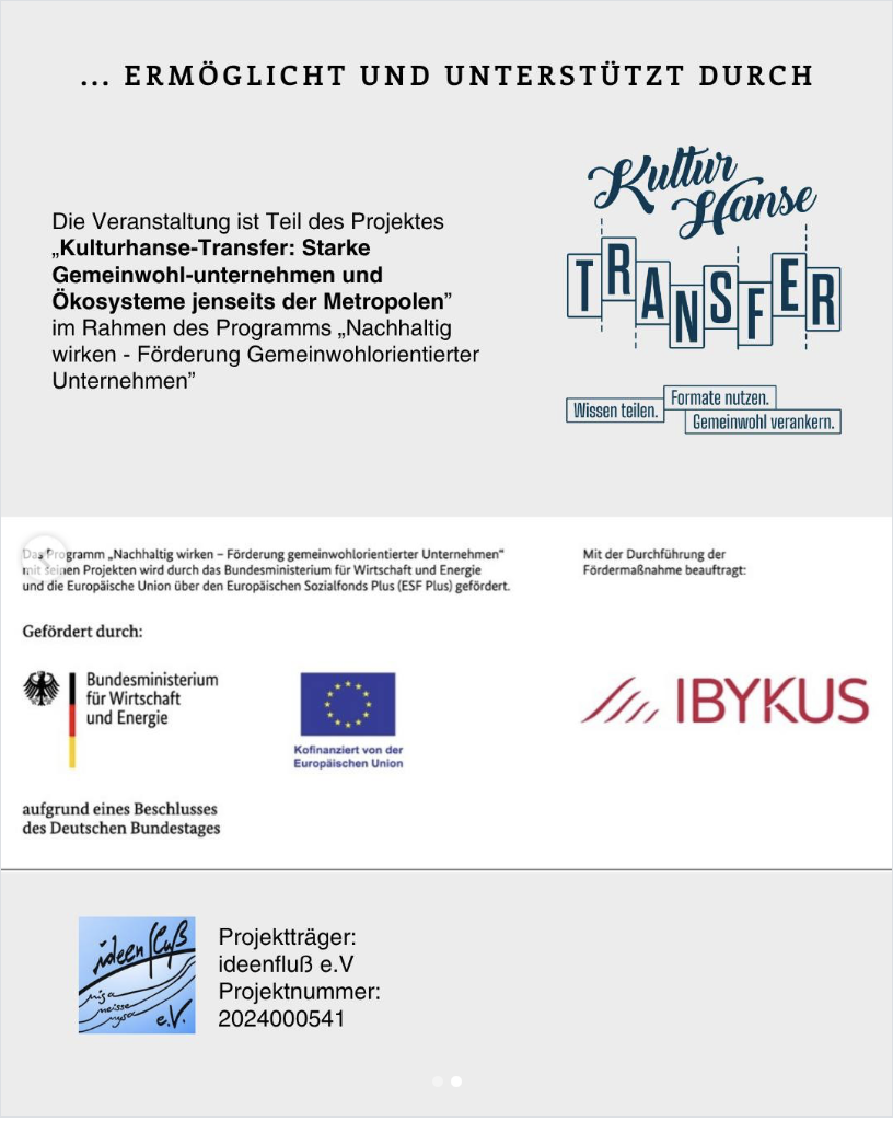 Förderleiste Kulturhanse und BMWE